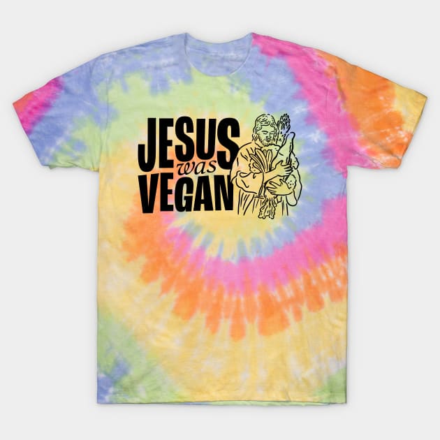 Vegan Jesus T-Shirt by jefcaine